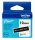 brother Schriftband Btag BTAG335, 12 mm, weiß auf schwarz, 1 St.