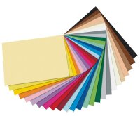 folia Tonpapier Riesen-Block farbsortiert 130 g/qm 50 Blatt