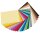 folia Tonpapier Riesen-Block farbsortiert 130 g/qm 50 Blatt