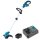 makita UR100DSME Akku-Rasentrimmer-Set 12,0 V, mit 2 Akkus