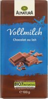 ALNATURA Bio Vollmilch Schokolade 100,0 g  ( 4407348008 )