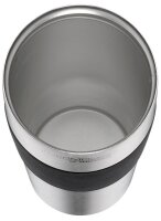 THERMOcafé by THERMOS Isolierbecher PRO schwarz, silber 400,0 ml, 1 St.