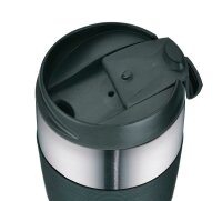 THERMOcafé by THERMOS Isolierbecher PRO schwarz, silber 400,0 ml, 1 St.