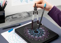 FABER-CASTELL Zirkel silber, 1 St.