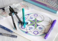 FABER-CASTELL Zirkel silber, 1 St.