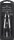 FABER-CASTELL Zirkel silber, 1 St.
