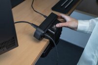 brennenstuhl estilo Duplex 9-fach Tischsteckdose 2,0 m schwarz