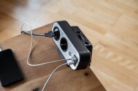 brennenstuhl estilo Duplex USB 9-fach Tischsteckdose 2,0 cm schwarz