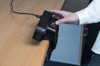 brennenstuhl estilo Duplex USB 9-fach Tischsteckdose 2,0 cm schwarz