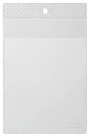 DURABLE Sichttaschen DIN A5 transparent genarbt 0,17 mm,...