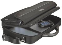 LIGHTPAK Laptoptasche ELITE L Kunstfaser schwarz 46111...