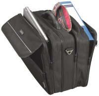 LIGHTPAK Laptoptasche CORNICHE Kunstfaser schwarz 46075...