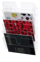 DURABLE Wandprospekthalter Flexiplus transparent DIN A4...