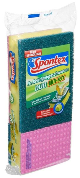 Spontex DUO ANTI-FETT Topfreiniger, 3 St.