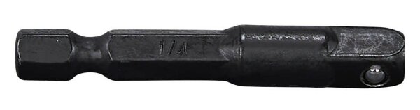 makita 1/4" Steckschlüssel-Adapter Länge: 50,0 mm