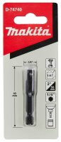 makita 1/4" Steckschlüssel-Adapter Länge:...