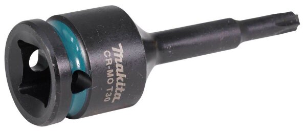 makita Impact Black 1/2" Torx Steckschlüsseleinsatz Größe: T30 Länge: 78,0 mm
