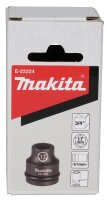 makita SW17, E-22224, 3/4" Steckschlüsseleinsatz Größe: 17,0 mm Länge: 51,0 mm