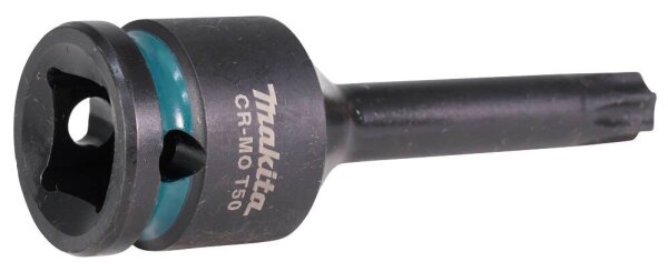 makita Impact Black 1/2" Torx Steckschlüsseleinsatz Größe: T50 Länge: 78,0 mm