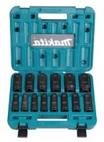 makita Steckschlüssel-Satz IMPACT BLACK 1/2"...