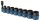 makita Steckschlüssel-Satz IMPACT BLACK 3/8" E-16639 9-teilig
