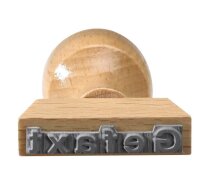 Textstempel "Gefaxt" ohne Logo, 1 St.