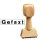 Textstempel "Gefaxt" ohne Logo, 1 St.