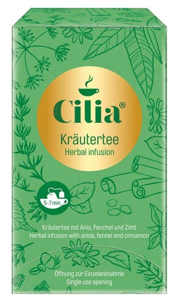 Cilia Kräutertee Tee 20 Portionen
