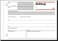 SIGEL Quittung, MwSt. separat ausgewiesen Formularbuch...