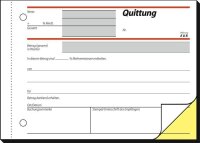 SIGEL Quittung, MwSt. separat ausgewiesen Formularbuch...