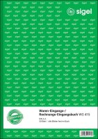 SIGEL Waren-/Rechnungs-Eingangsbuch Formularbuch WG415, 1 St.