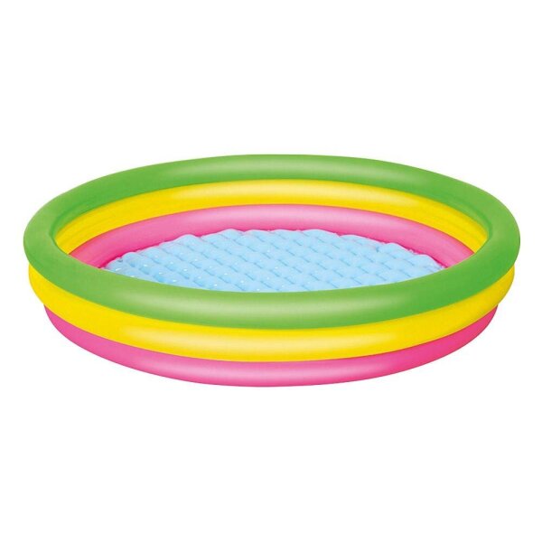 Bestway® Planschbecken Summer 211,0 l mehrfarbig 152,0 x 152,0 x 30,0 cm  ( 51103 )