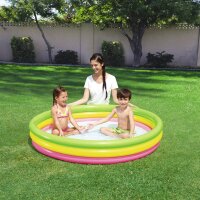 Bestway® Planschbecken Summer 211,0 l mehrfarbig 152,0 x 152,0 x 30,0 cm  ( 51103 )