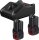 BOSCH Professional GWB 12V-10 Akku-Winkelbohrschrauber 12,0 V, mit 2 Akkus