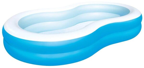 Bestway® Planschbecken Family Pool Lagune 544,0 l blau 262,0 x 157,0 x 46,0  cm  ( 54117 )