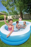 Bestway® Planschbecken Family Pool Lagune 544,0 l blau 262,0 x 157,0 x 46,0  cm  ( 54117 )