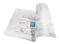 LEITZ Prospekthüllen DIN A3 quer transparent glatt...