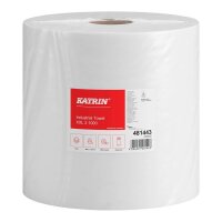 KATRIN Putztuchrolle Basic XXL 3 1000 3-lagig weiß,...