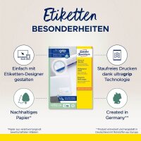 AVERY Zweckform Etiketten weiß 64,0 x 45,0 mm, 100 Blatt