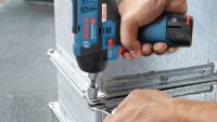 BOSCH Professional GDR 12V-115 Akku-Schlagbohrschrauber-Set 12,0 V, mit 2 Akkus