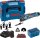 BOSCH Professional GOP 12V-28 Akku-Multifunktionswerkzeug-Set 12,0 V, mit 2 Akkus
