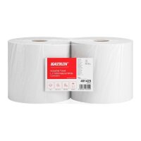 KATRIN Putztuchrollen Basic L2 1000 2-lagig weiß,...