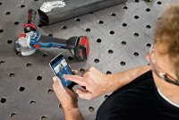 BOSCH Professional GWX 18V-10 SC Akku-Winkelschleifer-Set 18,0 V, ohne Akku