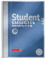 BRUNNEN Collegeblöcke Student Premium liniert DIN A4...