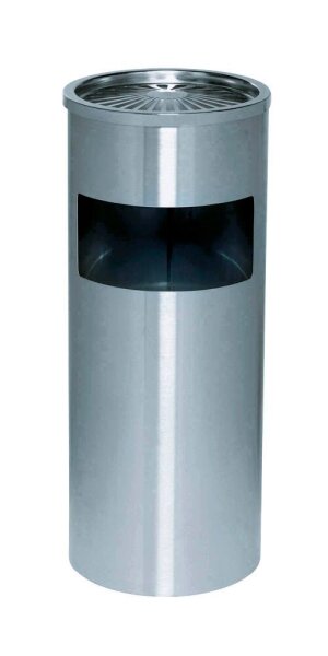 ALCO Standaschenbecher silber, 1 St.