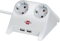 brennenstuhl Desktop-Power USB-Charger 2-fach...