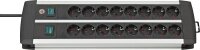 brennenstuhl Premium-Alu-Line 16-fach Steckdosenleiste...