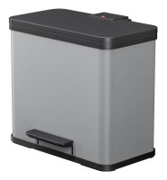 Hailo Öko trio Plus L Mülleimer 27,0 l silber,...