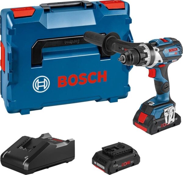 BOSCH Professional GSR 18V-110 C Akku-Bohrschrauber-Set 18,0 V, mit 2 Akkus