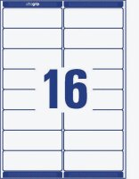 AVERY Zweckform Etiketten weiß 99,1 x 33,9 mm, 100 Blatt